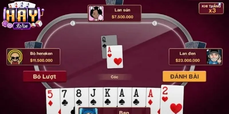 Game Bài Tiến Lên Haywin nhỏ cơ chế đáp bài, bù bài 